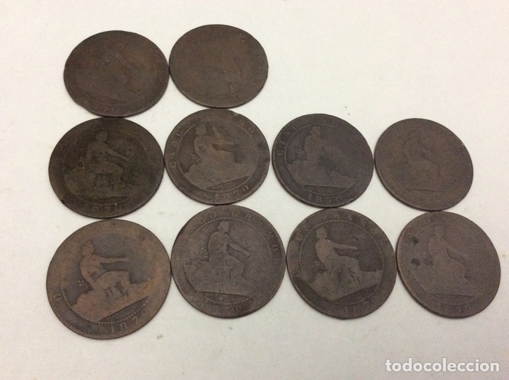 Monedas Rep&uacute;blica: 10 monedas 1878 5 c&eacute;ntimos - Foto 1