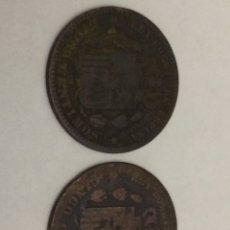 Monedas República: 2 MONEDAS 5 CENTIMOS 1879. Lote 74271429