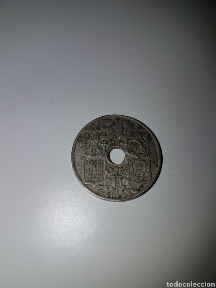 Monedas Rep&uacute;blica: moneda 50 centimos 1963 - Foto 2