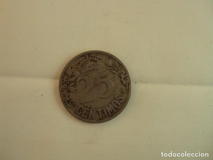 Monedas Rep&uacute;blica: MONEDA DE ALFONSO XIII. 25 CENTIMOS. 1925. - Foto 1