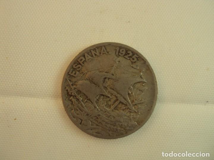 Monedas Rep&uacute;blica: MONEDA DE ALFONSO XIII. 25 CENTIMOS. 1925. - Foto 2