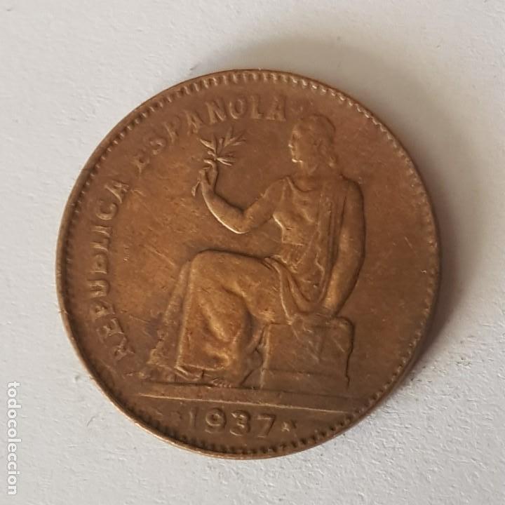 Monedas Rep&uacute;blica: 50 centimos 1937 - Foto 1