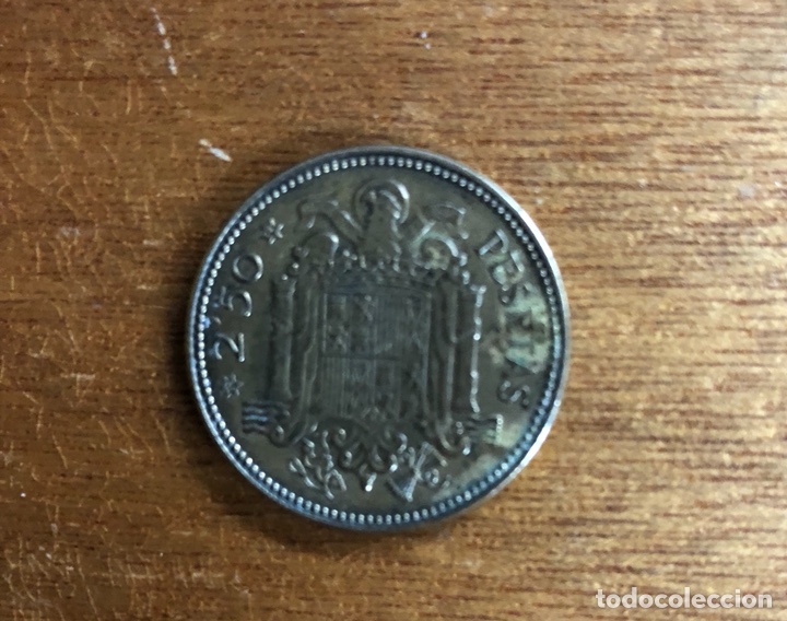 Monedas Rep&uacute;blica: MONEDA DE 2,50 C&Eacute;NTIMOS DE 1953 - Foto 2