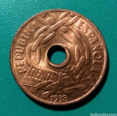 Monedas República: 25 CÉNTIMOS DE PESETA, COBRE. 1938. II REPÚBLICA.. Lote 148211440