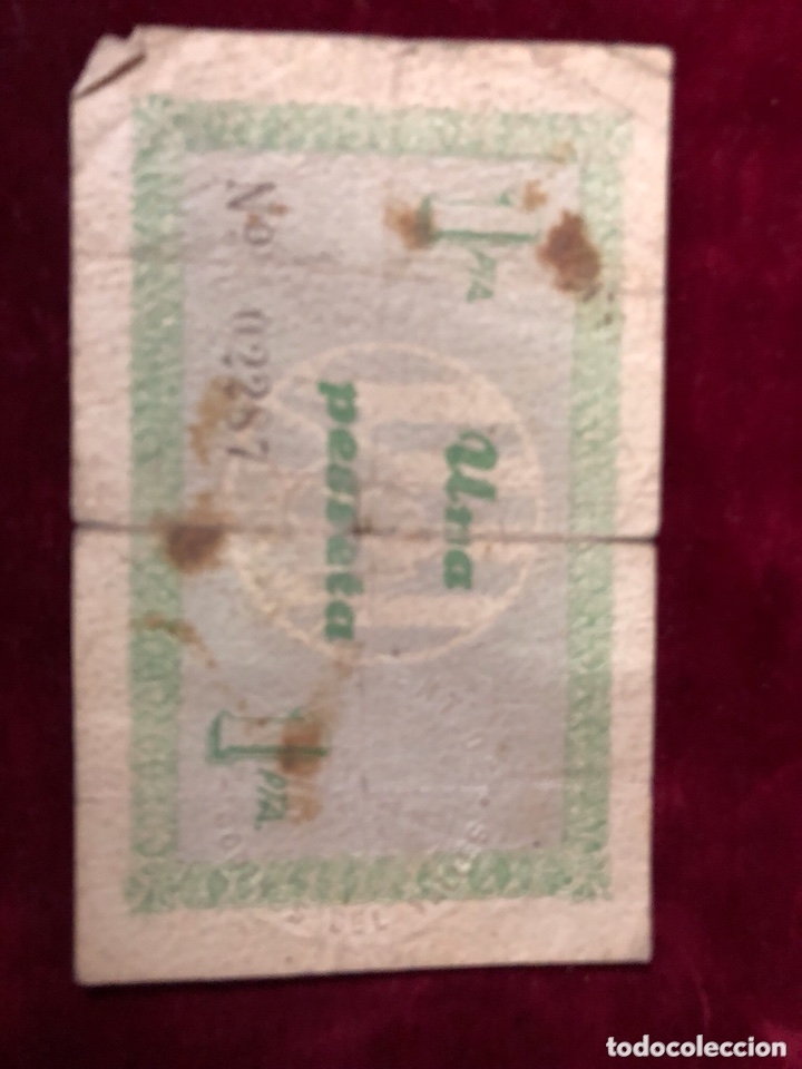 Monedas Rep&uacute;blica: 1 pta Codines del Valles - Foto 2