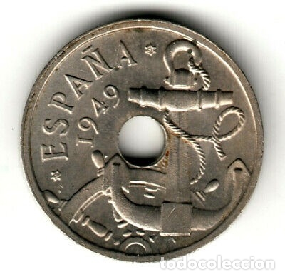 Monedas Rep&uacute;blica: 50 centimos flecha invertida error - Foto 1