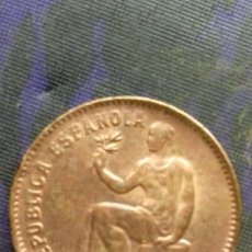 Monedas República: - CINCUENTA CÉNTIMOS DE PESETA 1937 *1*_. 6,16 GRAMOS SC. SIN ESTRELLA DERECHA