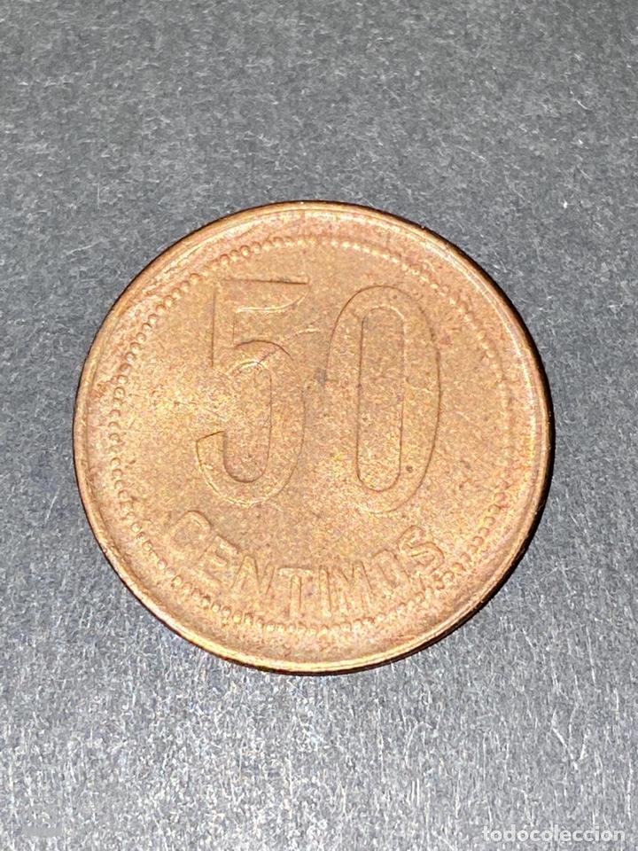 Monedas República: MONEDA. ESPAÑA. 50 CENTIMOS. EBC+. 1937. VER FOTOS - Foto 3 - 198991165