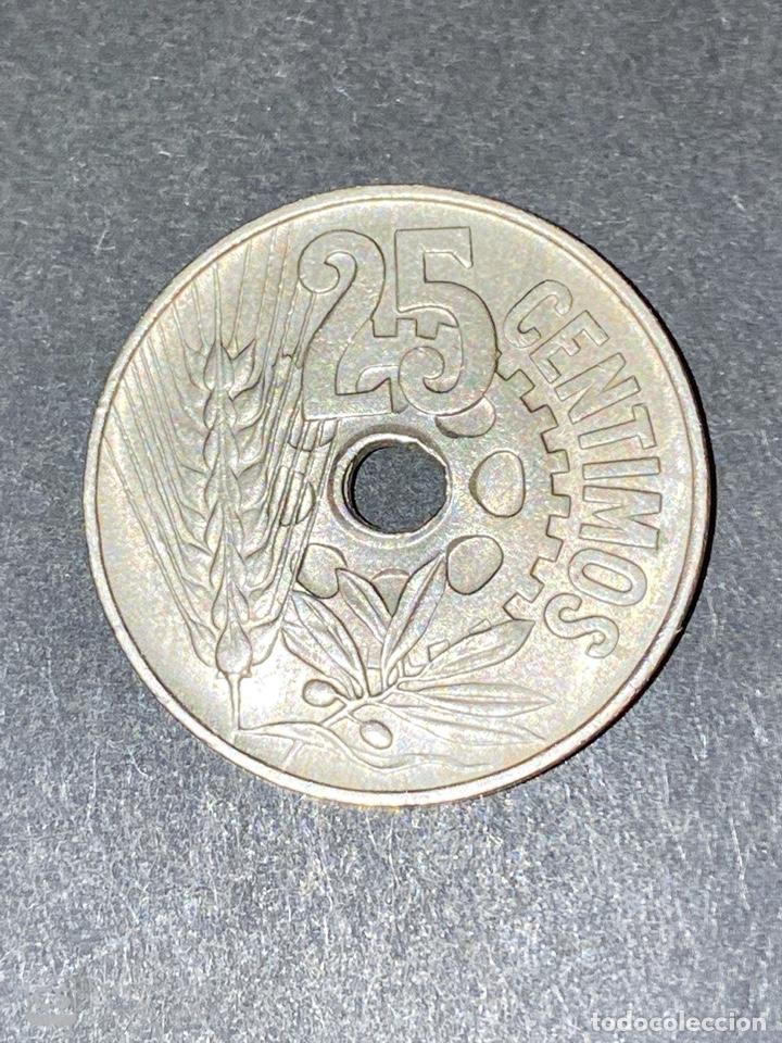 Monedas República: MONEDA. ESPAÑA. 25 CENTIMOS. S/C. 1934. VER FOTOS. - Foto 3 - 198991900