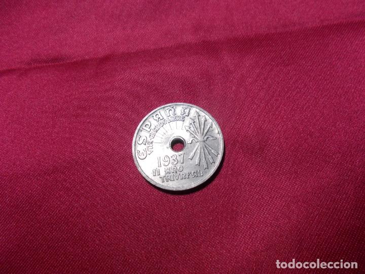 Monedas Rep&uacute;blica: 25 CENTIMOS DEL ESTADO ESPA&Ntilde;OL DE 1937 SIN CIRCULAR - Foto 1