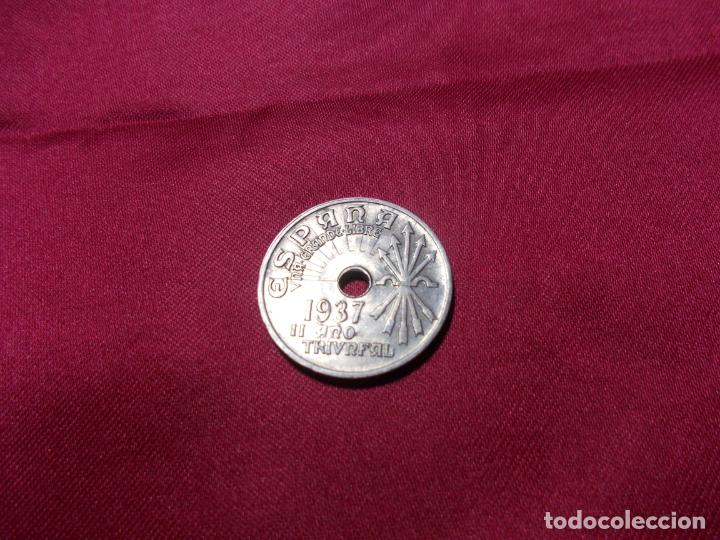 Monedas Rep&uacute;blica: 25 CENTIMOS DEL ESTADO ESPA&Ntilde;OL DE 1937 SIN CIRCULAR - Foto 1