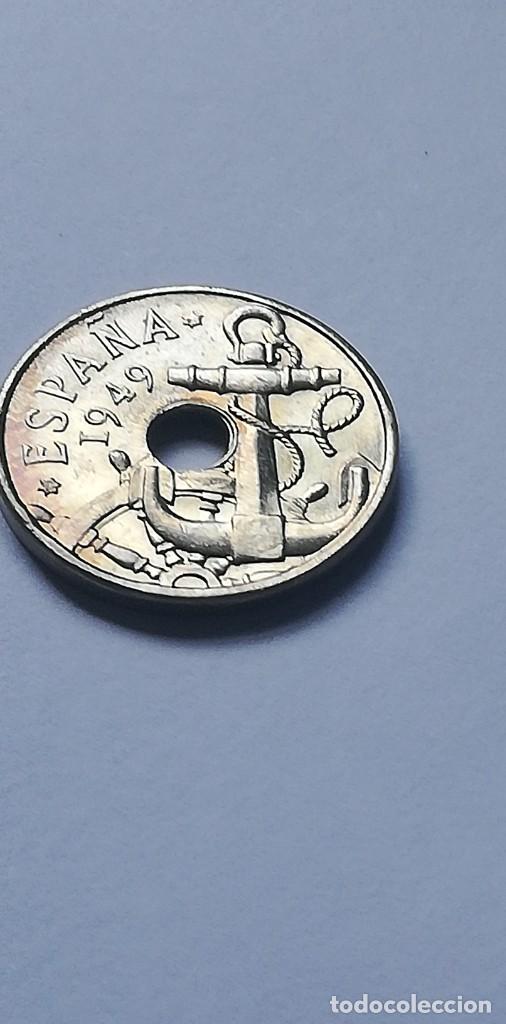 Monedas Rep&uacute;blica: 50 c&eacute;ntimos de 1949 - Foto 2