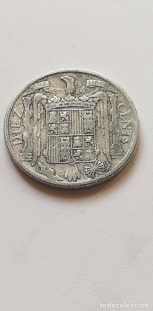 Monedas Rep&uacute;blica: 10 c&eacute;ntimos 1941 - Foto 2