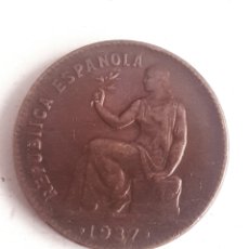 Monedas República: REPUBLICA ESPAÑOLA 1937 50 CTS.. Lote 208121606