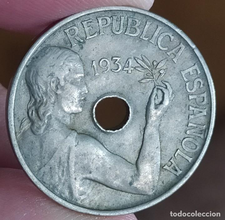 25 Céntimos 1934 Comprar Monedas De La República Española En