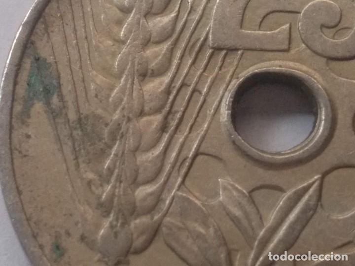 Monedas Rep&uacute;blica: 25 centimos 1934 BC+ - Foto 8