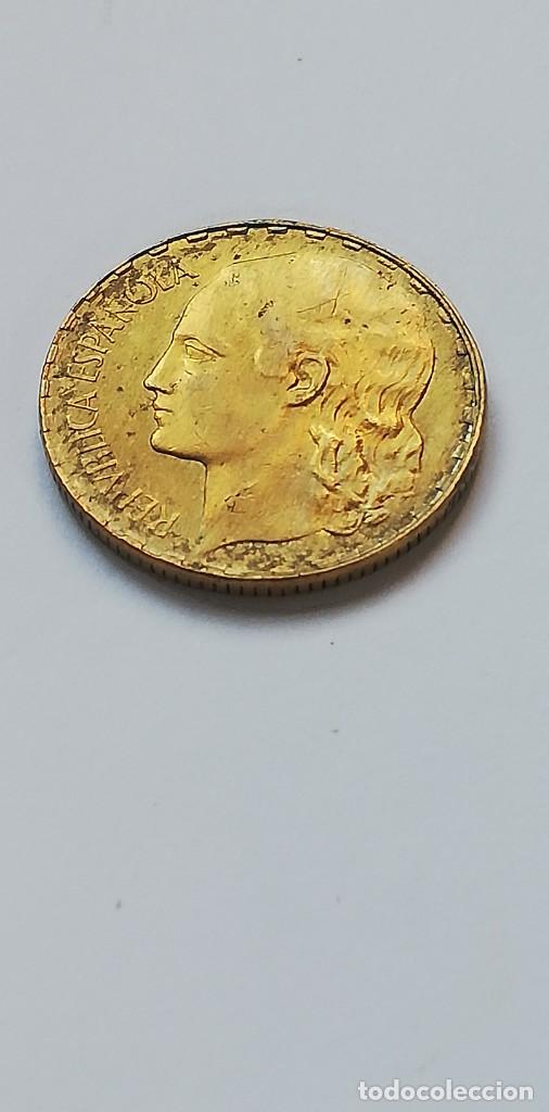 Monedas Rep&uacute;blica: MONEDA 1 PESETA 1937 - Foto 1