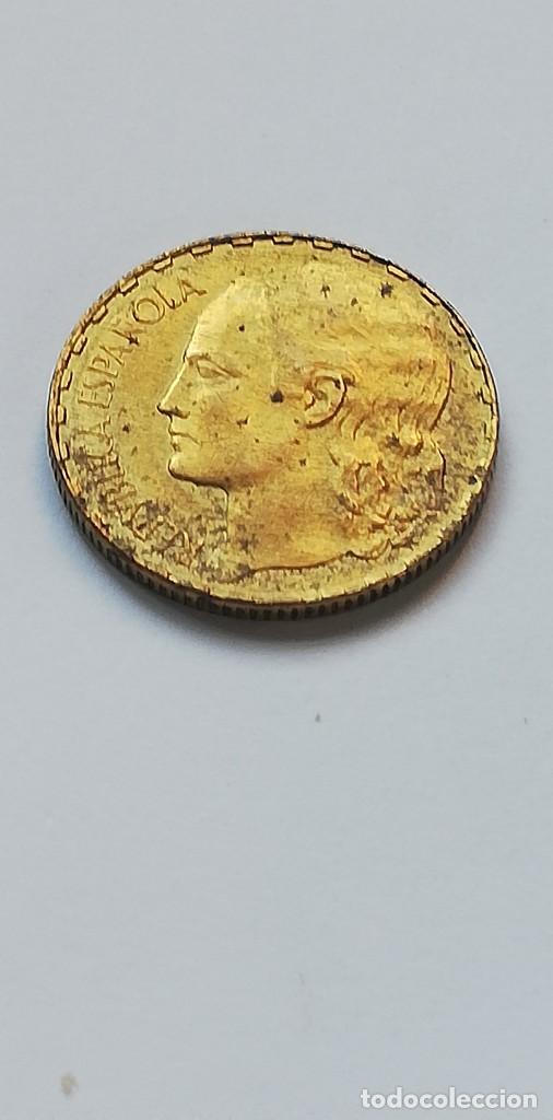 Monedas Rep&uacute;blica: MONEDA 1 PESETA 1937 - Foto 1