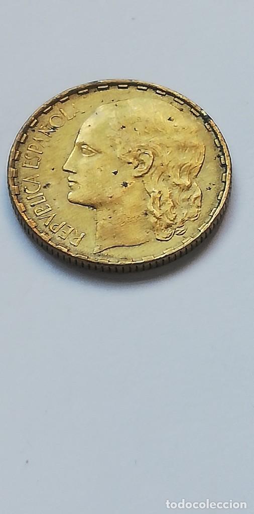 Monedas Rep&uacute;blica: MONEDA 1 PESETA 1937 - Foto 1