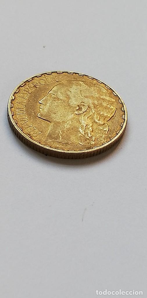 Monedas Rep&uacute;blica: MONEDA 1 PESETA 1937 - Foto 1