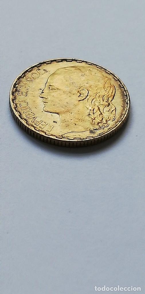 Monedas Rep&uacute;blica: MONEDA 1 PESETA 1937 - Foto 1