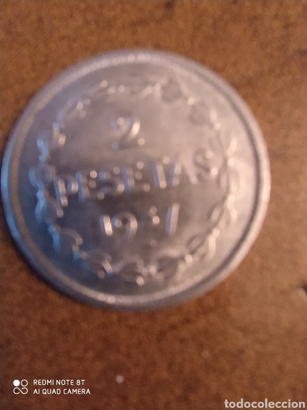 Monedas Rep&uacute;blica: 1peseta Euskadi 1937 - Foto 1