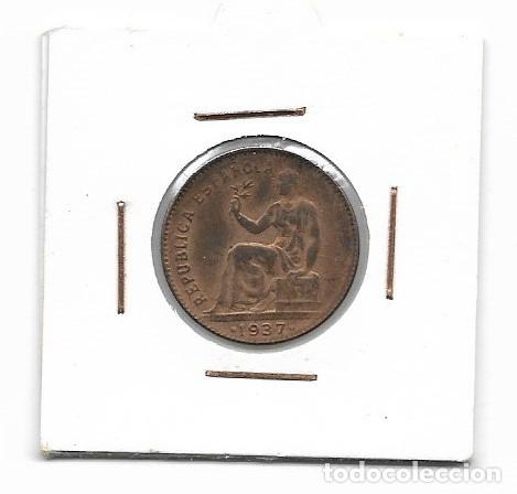 Monedas Rep&uacute;blica: 50 centimos de la Rep&uacute;blica 1937 - Foto 1