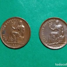Monedas República: 2 MONEDAS DE 50 CÉNTIMOS, REPÚBLICA ESPAÑOLA, 1937. Lote 218604223