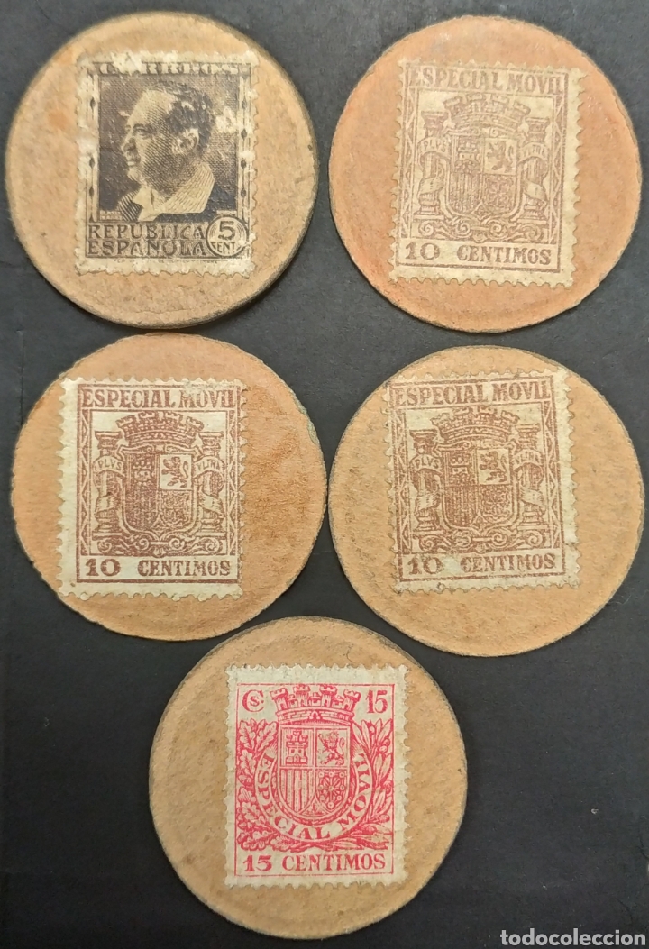 Monedas Rep&uacute;blica: Sellos moneda de la Rep&uacute;blica - Foto 1