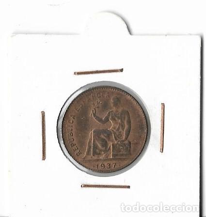 Monedas Rep&uacute;blica: Republica 1937 50 centimos - Foto 1