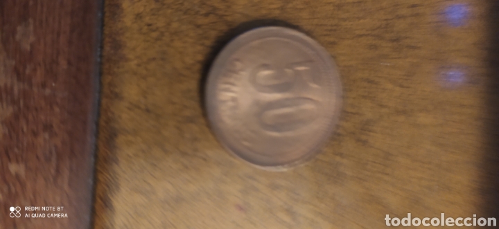 Monedas Rep&uacute;blica: 50 c&eacute;ntimos 1937 - Foto 2
