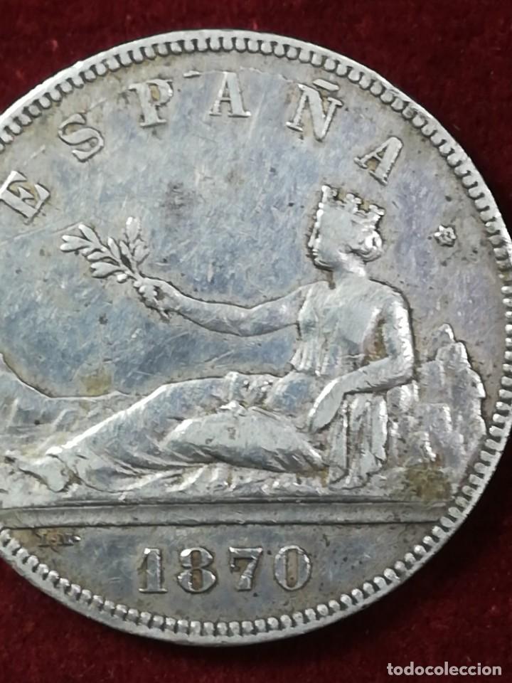 Monedas Rep&uacute;blica: Moneda de 5 pesetas de la Rep&uacute;blica. - Foto 2