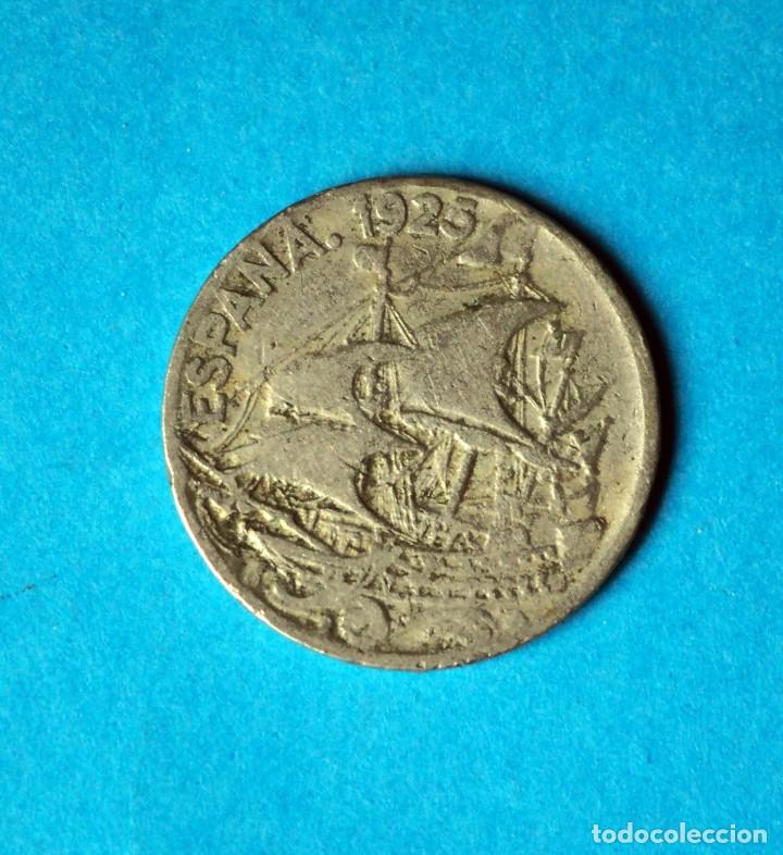 Monedas Rep&uacute;blica: 25 C&Eacute;NTIMOS. ESPA&Ntilde;A. 1925 - Foto 1