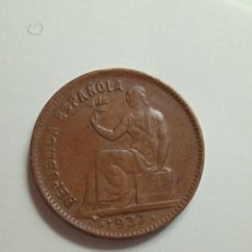 Monedas República: MONEDA DE COBRE REP. ESPAÑOLA 50 CENTIMOS 1937.. Lote 230758150