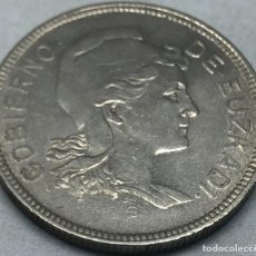 Monedas República: MONEDA 1937. 2 PESETAS. EUZKADI. PAÍS VASCO. GUERRA CIVIL. REPÚBLICA. ESPAÑA. MBC. Lote 231034035