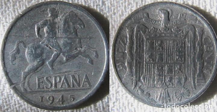 Monedas Rep&uacute;blica: ESPA&Ntilde;A 10 CENTIMOS 1953 (E9) - Foto 1