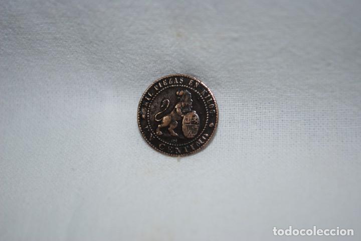 Monedas Rep&uacute;blica: MONEDA DE 1 CENTIMO 1870 - Foto 2