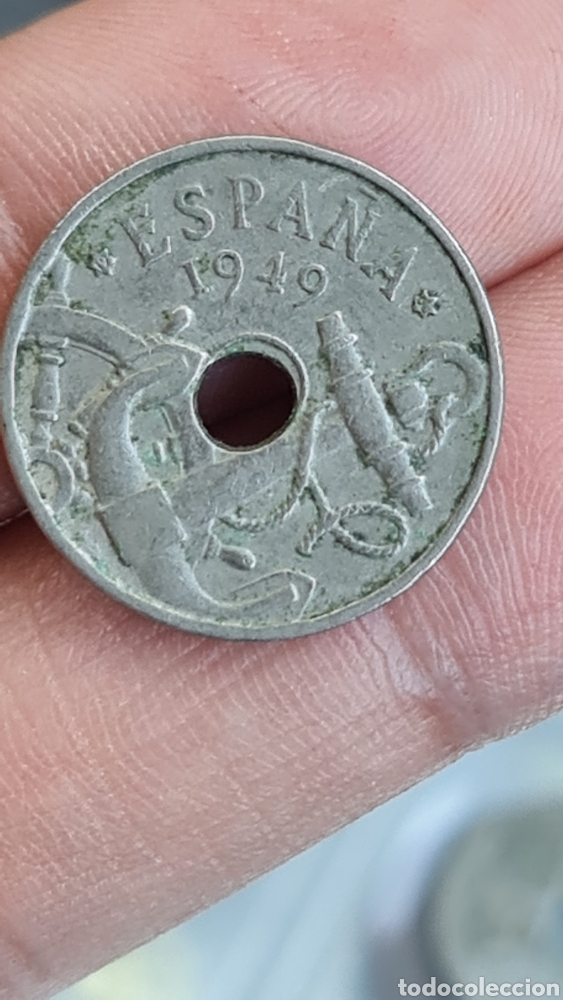 Monedas Rep&uacute;blica: 2 monedas 50 centimos 1949 * 62 - Foto 1