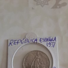 Monedas República: 1937 ASTURIAS Y LEÓN 2 PESETAS EBC+ NUMISMÁTICA COLISEVM