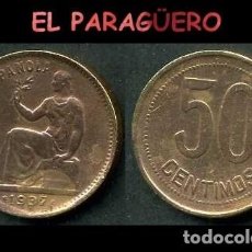 Monedas República: ESPAÑA MONEDA AUTENTICA DE 50 CENTIMOS DE LA 2ª REPUBLICA ESPAÑOLA ( TIO SENTADO ) Nº62. Lote 288041068