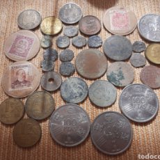 Monedas República: (ESPAÑA) LOTE DE MONEDAS VARIAS ÉPOCAS. Lote 293891063