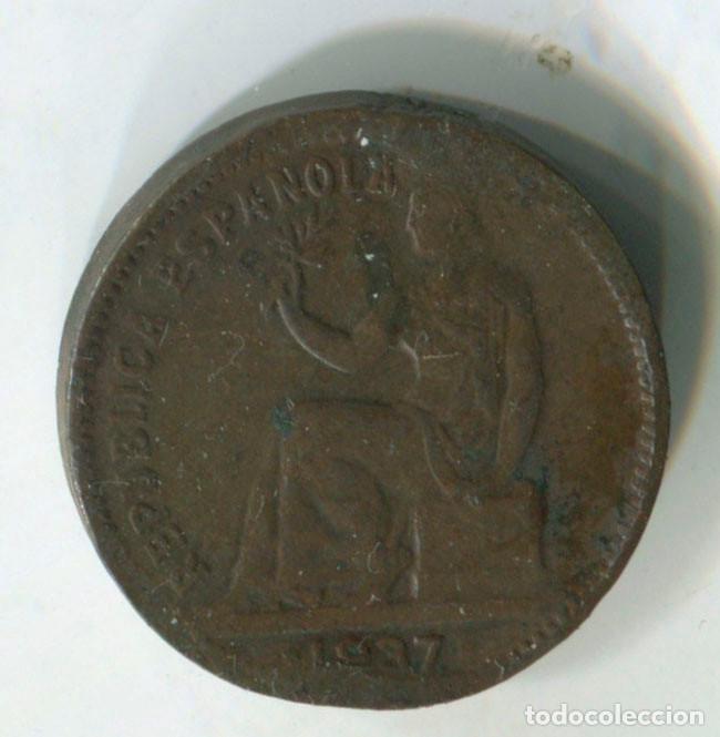 Monedas Rep&uacute;blica: Espa&ntilde;a, 50 c&eacute;ntimos de la Rep&uacute;blica de 1937 - Foto 1