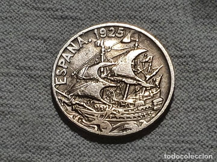 Monedas Rep&uacute;blica: Moneda de 25 c&eacute;ntimos - 1925 - EBC/EF - Foto 1