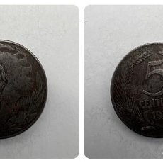 Monedas República: MONEDA. REPÚBLICA ESPAÑOLA. 5 CÉNTIMOS. 1937. VER FOTOS. Lote 311495483