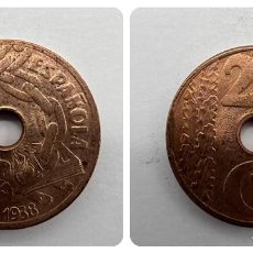 Monedas República: MONEDA. ESPAÑA. REPÚBLICA ESPAÑOLA. 25 CÉNTIMOS. 1938. S/C.. Lote 311519773