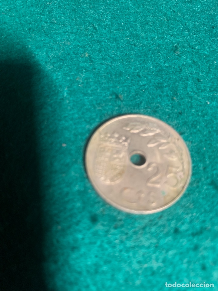 Monedas Rep&uacute;blica: 25 c&eacute;ntimos del 1937 - Foto 1