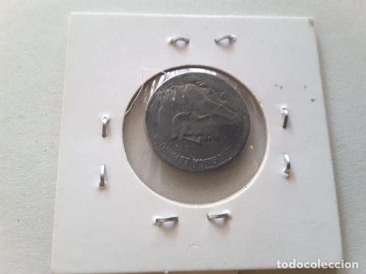 Monedas Rep&uacute;blica: Moneda 5 c&eacute;ntimos 1937 - Foto 2