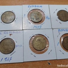 Monedas República: ESPAÑA II REPÚBLICA 1 PESETA 1937 ”LA RUBIA”. Lote 335262448