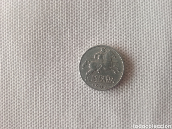 Monedas Rep&uacute;blica: Espa&ntilde;a moneda 10 c&eacute;ntimos 1945 - Foto 1