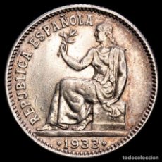 Monedas República: REPÚBLICA ESPAÑOLA - 1 PESETA DE PLATA. MADRID, 1933 (*34). Lote 340105033